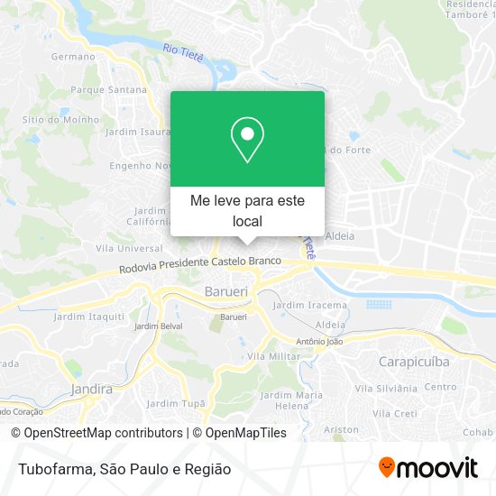 Tubofarma mapa
