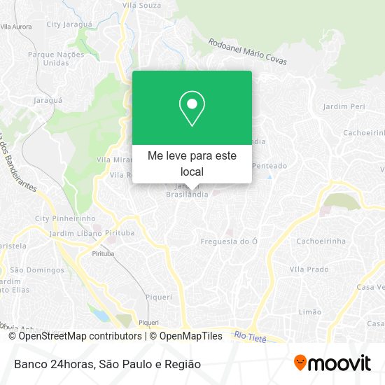 Banco 24horas mapa