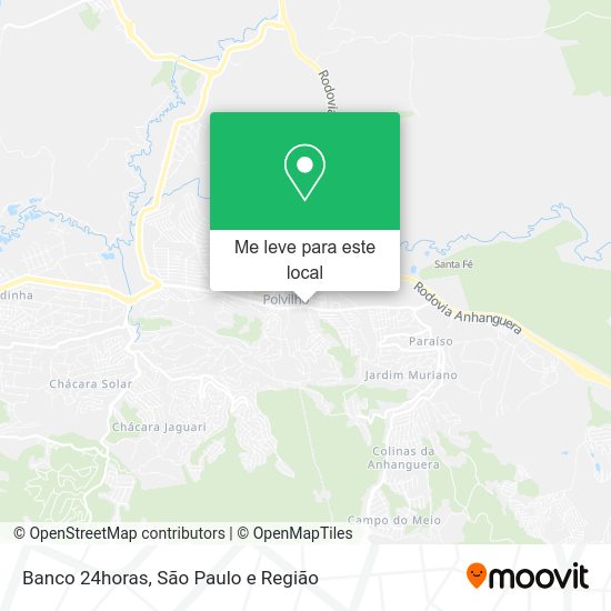 Banco 24horas mapa