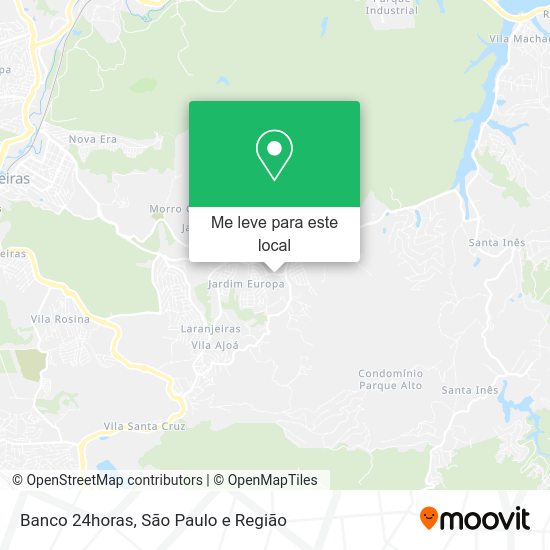 Banco 24horas mapa