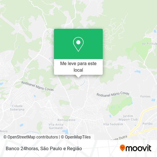 Banco 24horas mapa
