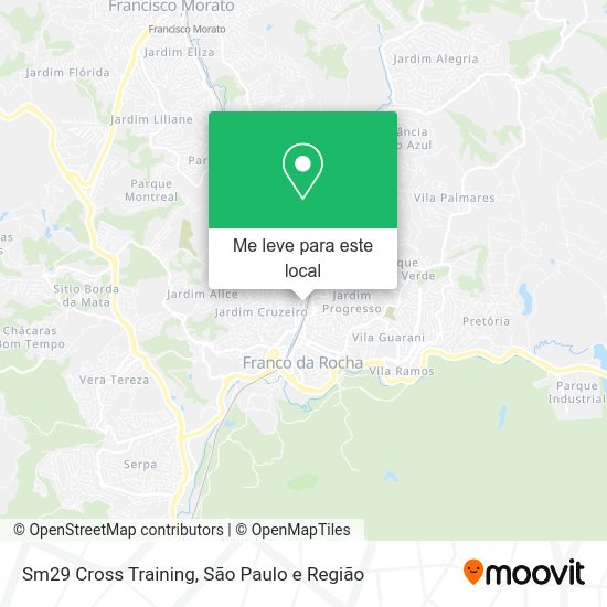 Sm29 Cross Training mapa
