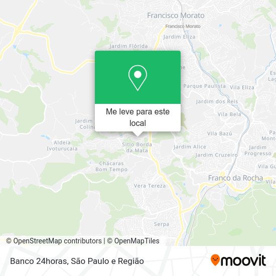 Banco 24horas mapa