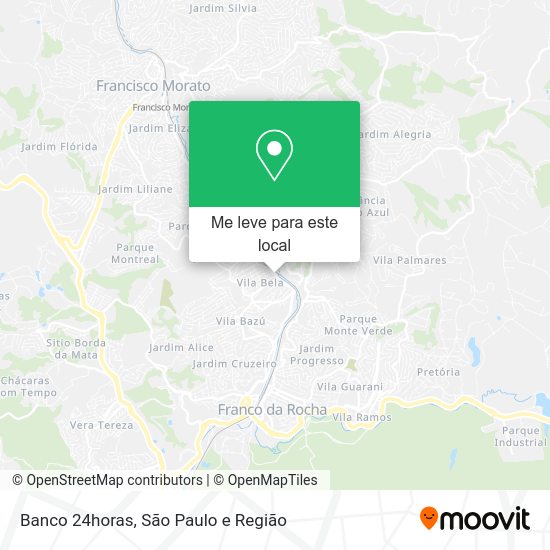 Banco 24horas mapa
