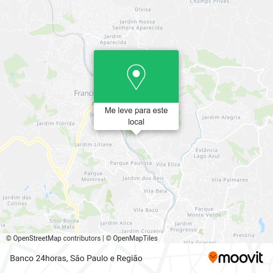 Banco 24horas mapa