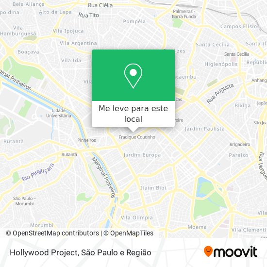 Hollywood Project mapa