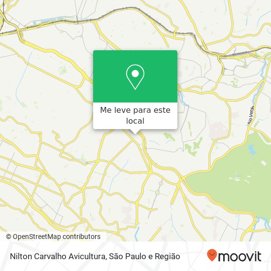 Nilton Carvalho Avicultura, Avenida Francisco José Resende, 116 Aricanduva São Paulo-SP 03456-000 mapa
