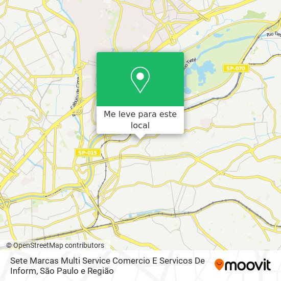 Sete Marcas Multi Service Comercio E Servicos De Inform mapa
