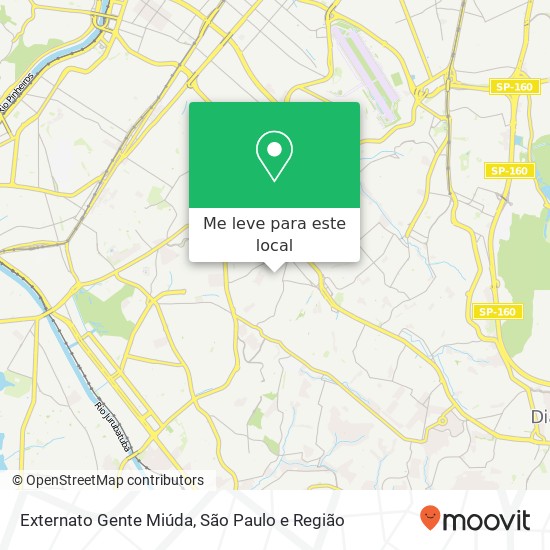 Externato Gente Miúda, Avenida Cel. Francisco Júlio César Alfieri, 406 Cidade Ademar São Paulo-SP 04651-000 mapa