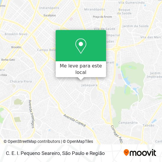 C. E. I. Pequeno Seareiro mapa