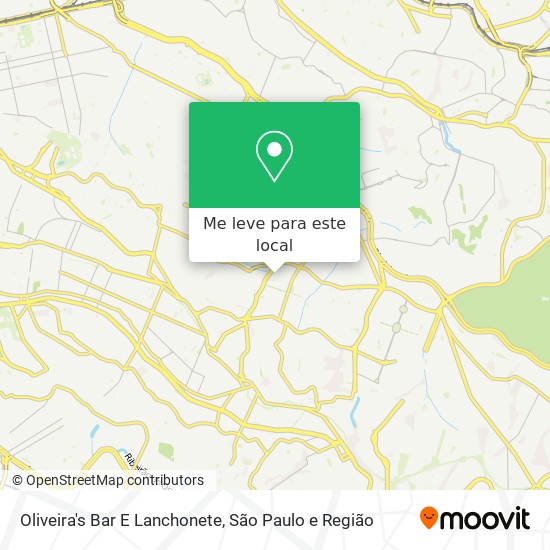 Oliveira's Bar E Lanchonete mapa