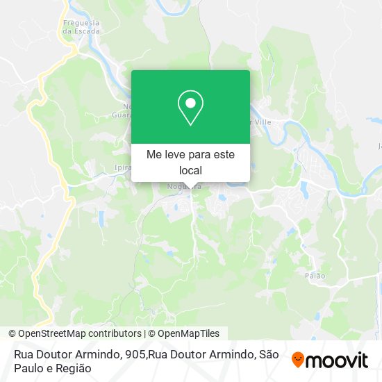 Rua Doutor Armindo, 905,Rua Doutor Armindo mapa