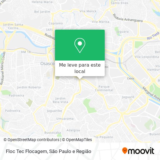 Floc Tec Flocagem mapa