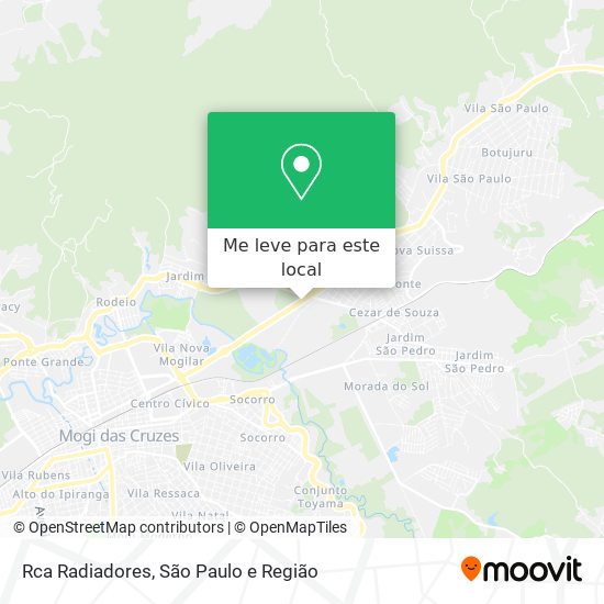 Rca Radiadores mapa
