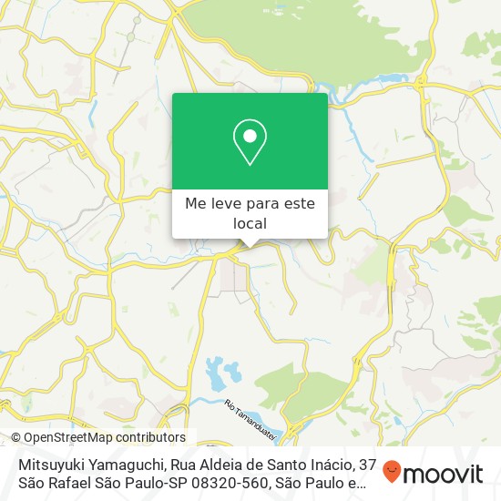 Mitsuyuki Yamaguchi, Rua Aldeia de Santo Inácio, 37 São Rafael São Paulo-SP 08320-560 mapa