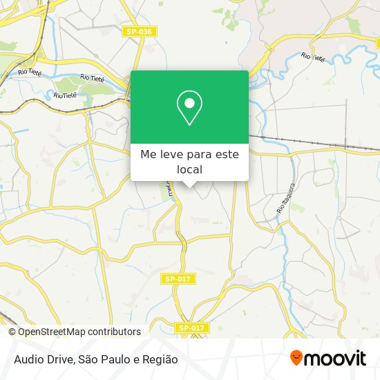 Audio Drive mapa