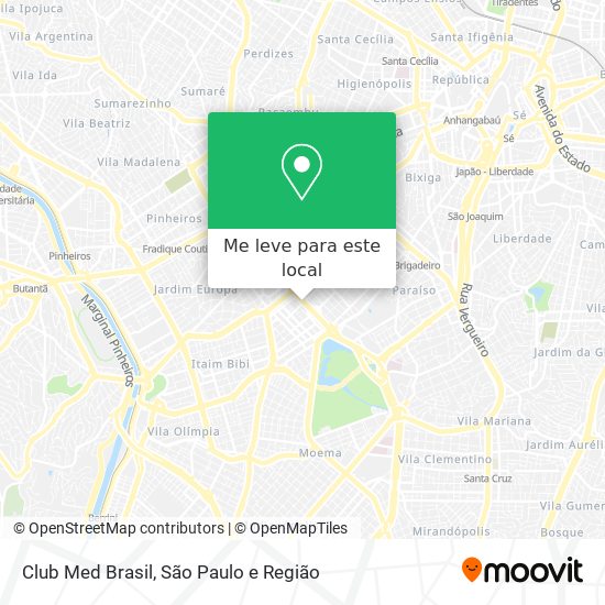 Club Med Brasil mapa