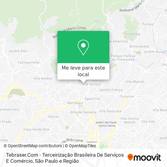 Tebraser.Com - Terceirização Brasileira De Serviços E Comércio mapa