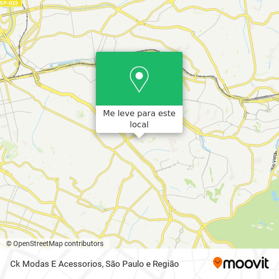 Ck Modas E Acessorios mapa