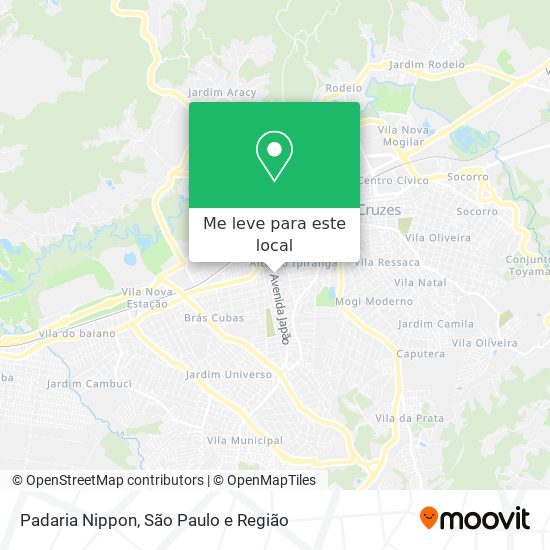 Padaria Nippon mapa