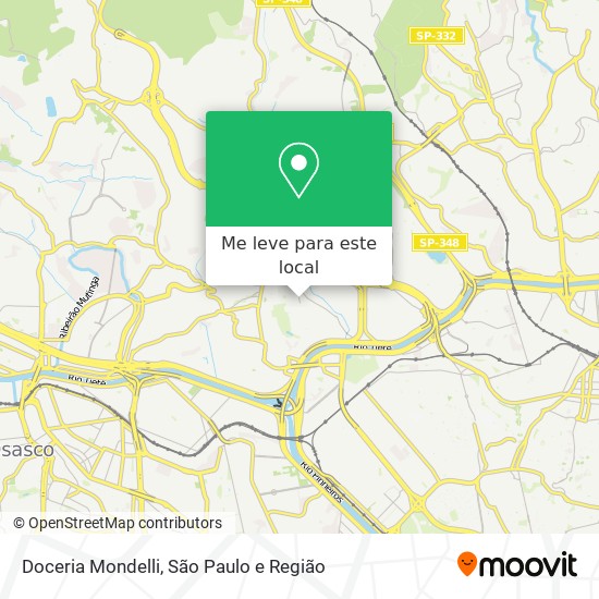 Doceria Mondelli mapa