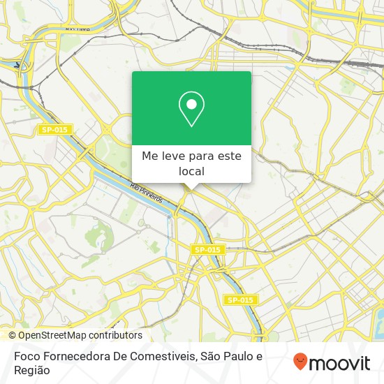 Foco Fornecedora De Comestiveis, Praça Panamericana, 41 Alto de Pinheiros São Paulo-SP 05461-000 mapa