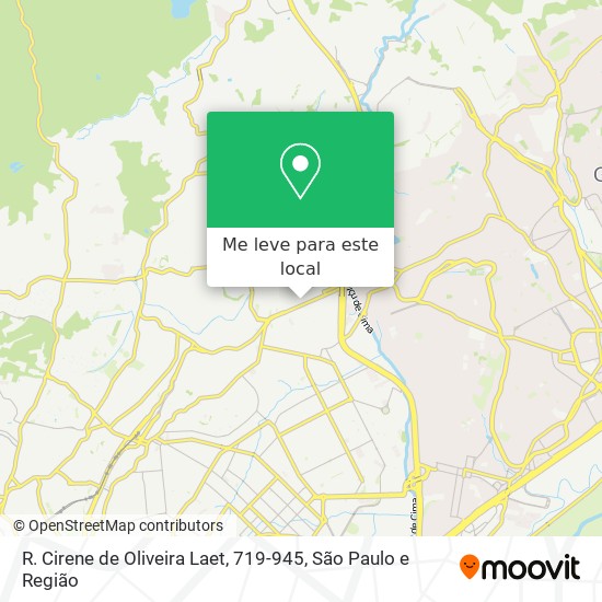 R. Cirene de Oliveira Laet, 719-945 mapa