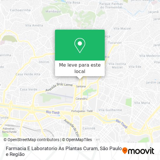 Farmacia E Laboratorio As Plantas Curam mapa