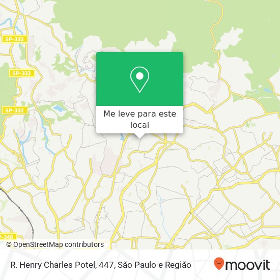 R. Henry Charles Potel, 447 mapa