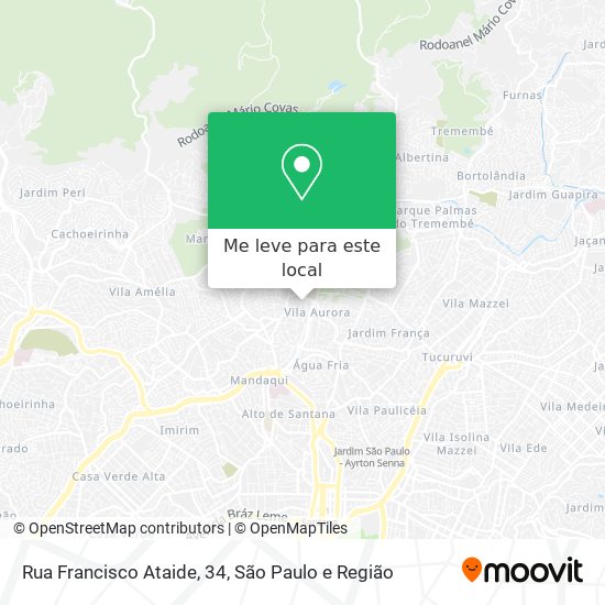 Rua Francisco Ataide, 34 mapa