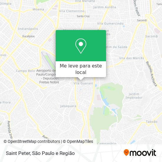 Saint Peter mapa