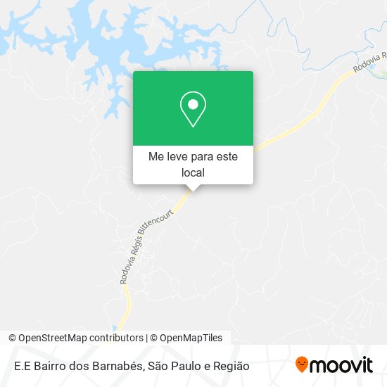 E.E Bairro dos Barnabés mapa