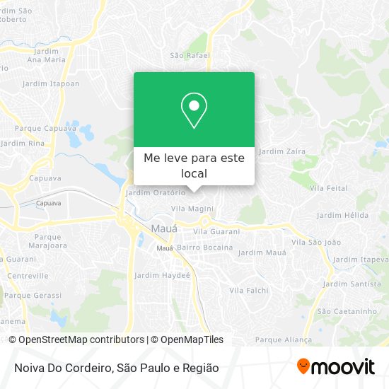 Noiva Do Cordeiro mapa