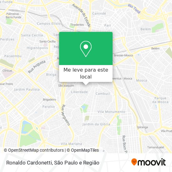 Ronaldo Cardonetti mapa
