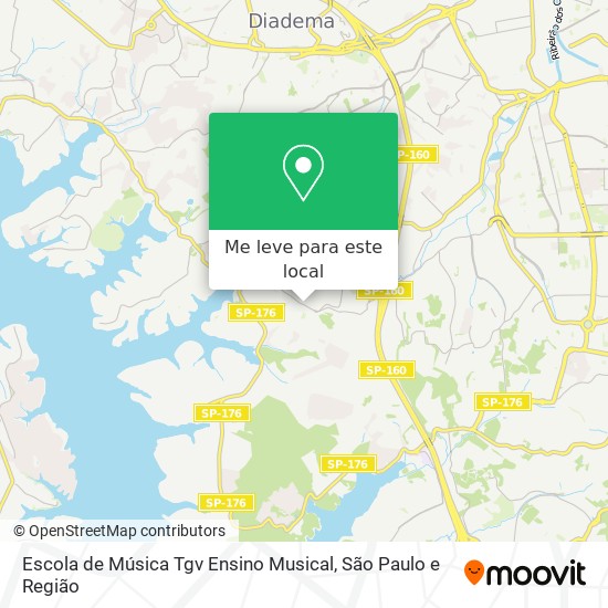 Escola de Música Tgv Ensino Musical mapa