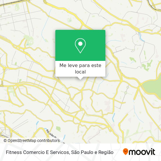 Fitness Comercio E Servicos mapa