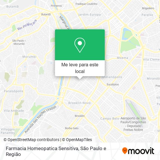 Farmacia Homeopatica Sensitiva mapa