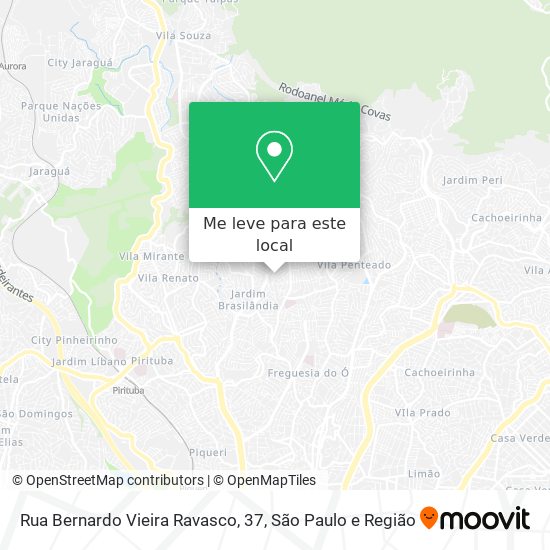 Rua Bernardo Vieira Ravasco, 37 mapa