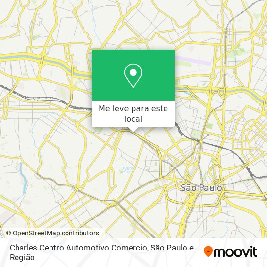 Charles Centro Automotivo Comercio mapa