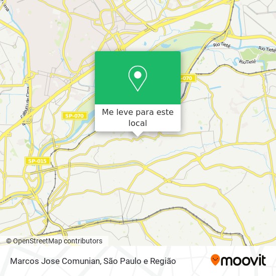 Marcos Jose Comunian mapa