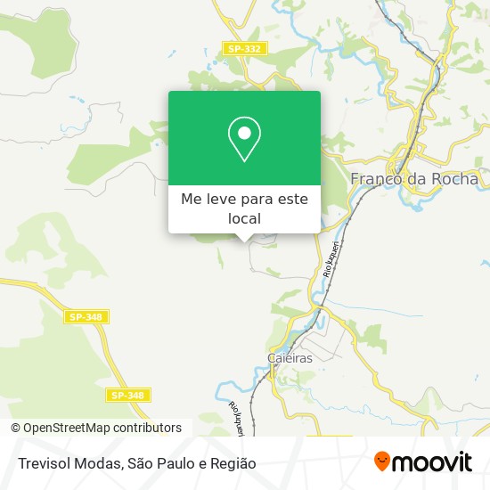 Trevisol Modas mapa