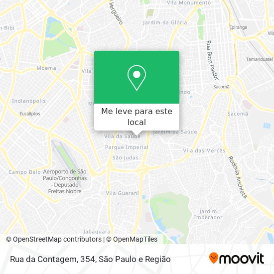 Rua da Contagem, 354 mapa