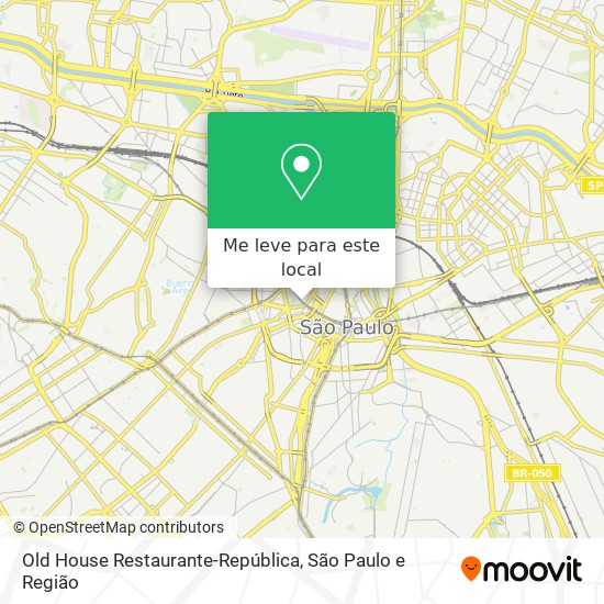 Old House Restaurante-República mapa