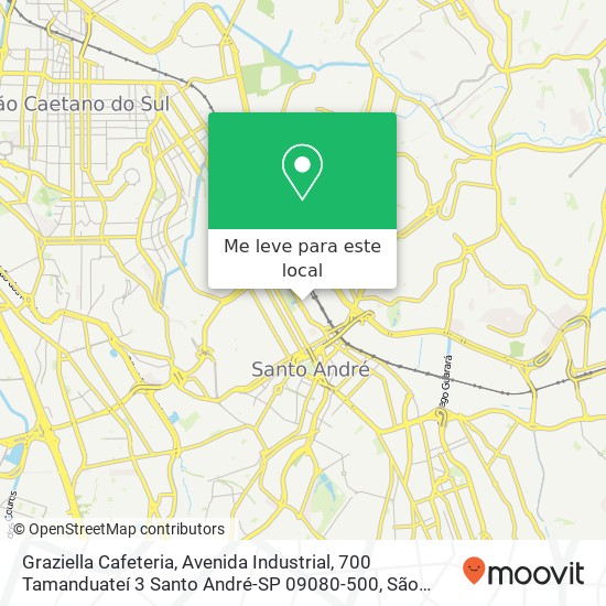 Graziella Cafeteria, Avenida Industrial, 700 Tamanduateí 3 Santo André-SP 09080-500 mapa