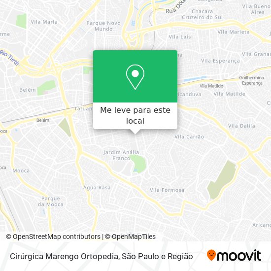 Cirúrgica Marengo Ortopedia mapa