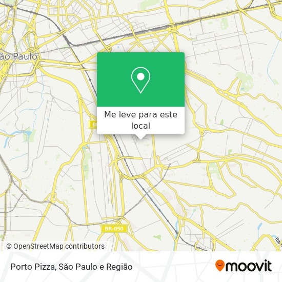 Porto Pizza mapa