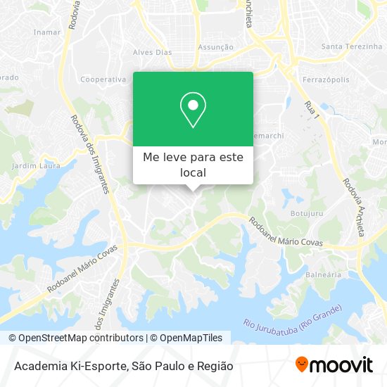 Academia Ki-Esporte mapa
