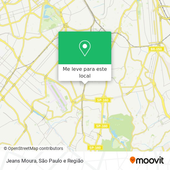 Jeans Moura mapa