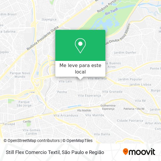 Still Flex Comercio Textil mapa