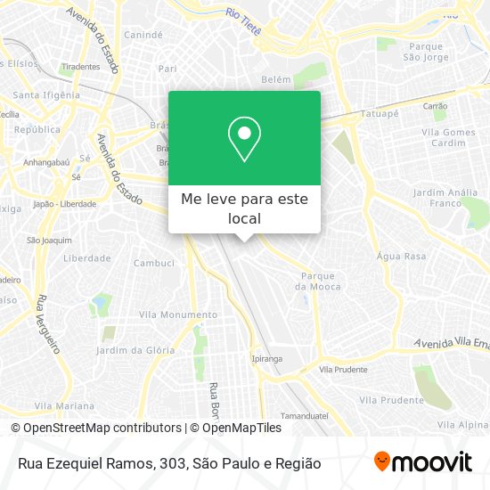 Rua Ezequiel Ramos, 303 mapa